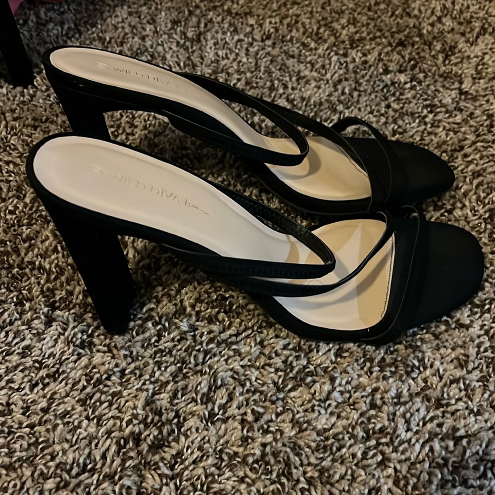 Black Mule heels